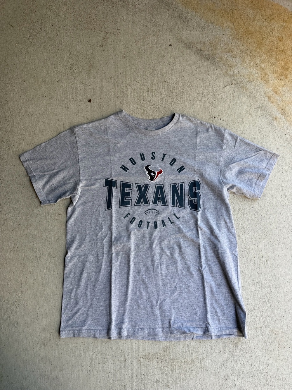NFL Houston Texans Gray Team Logo Tee